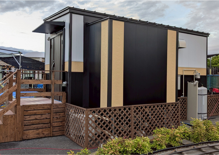 道の駅が選ぶ、新しい施設づくり。トレーラーハウスが急伸中。